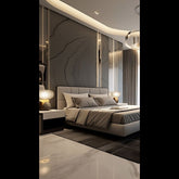 Trueliving  Trundle Light masterbed Laminated Finish & PU Finish 6Ft *6Ft *1Ft